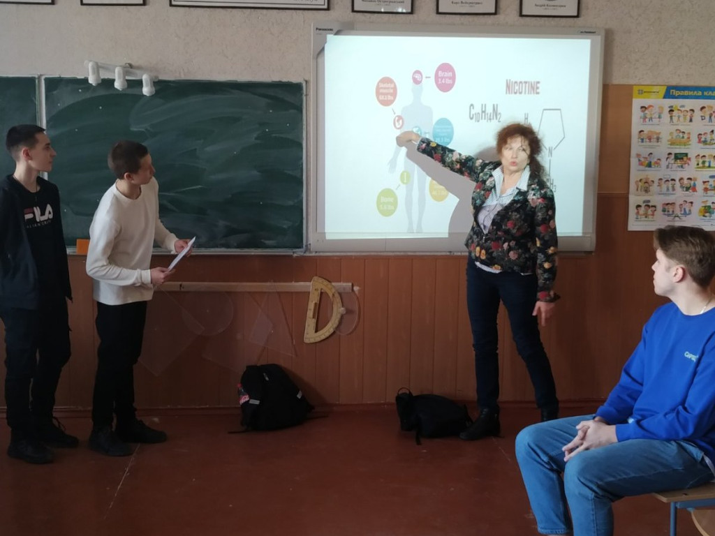 «Куріння чи здоров’я - обирайте самі»